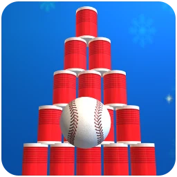 Biểu tượng Knock Down Cans: Ball Throw
